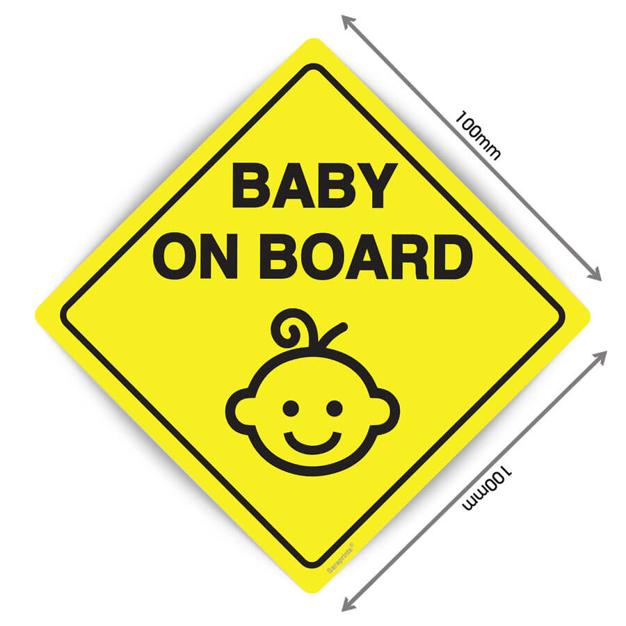 Baby On Board Sign Sticker