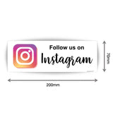Follow Us On Instagram Sticker