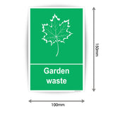 Garden Waste Bin Stickers