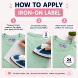 Iron On Labels Image 3