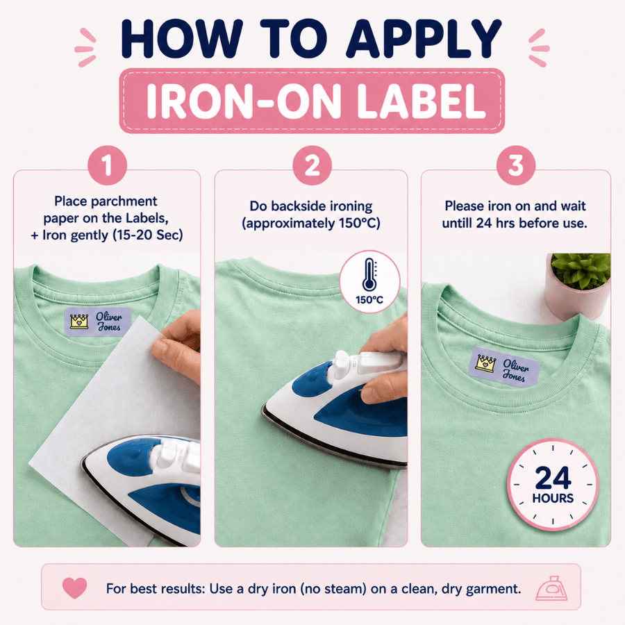 Iron On Labels Image 3