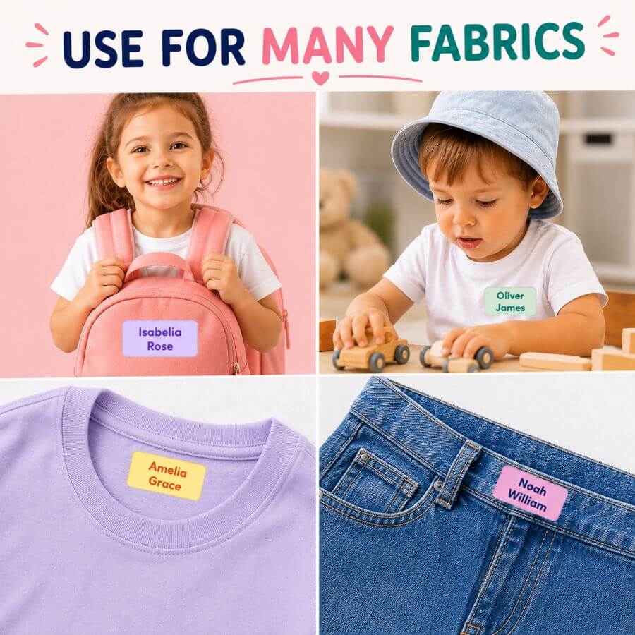 Iron On Labels Image 5