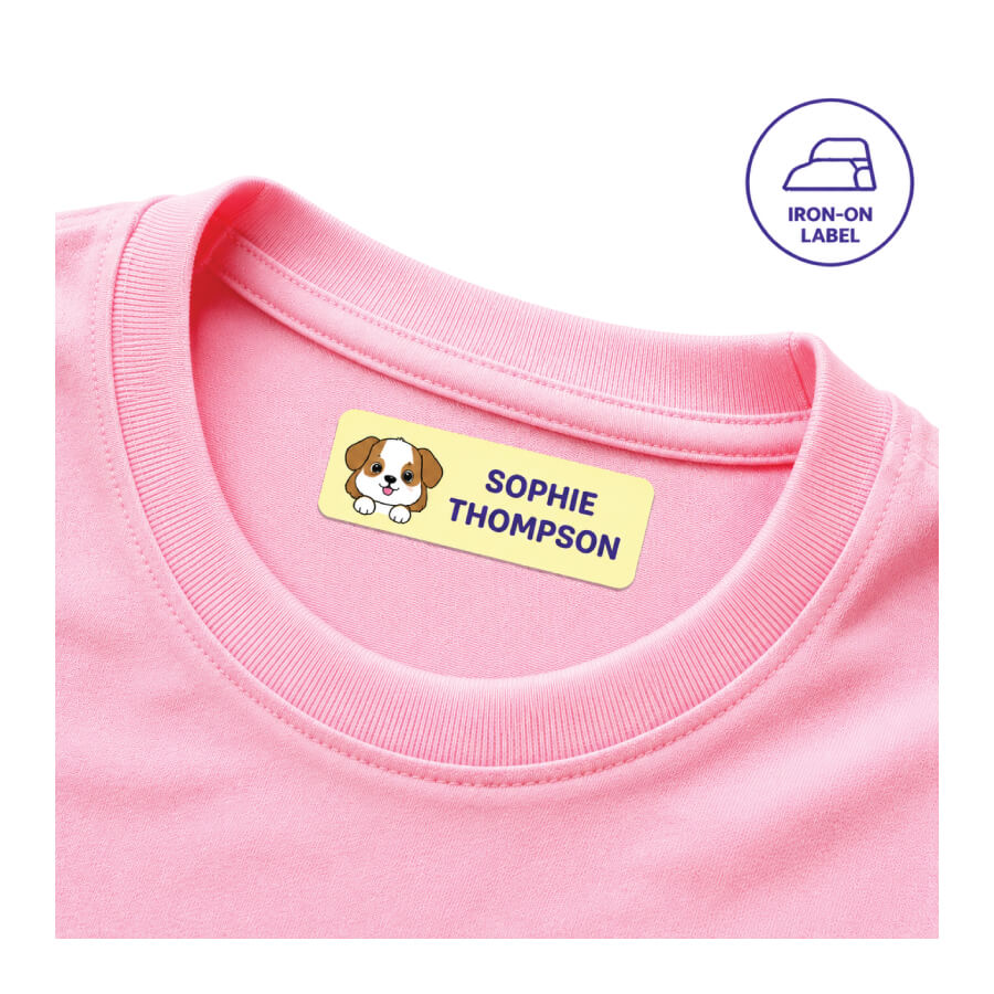 Iron On Labels Image 2