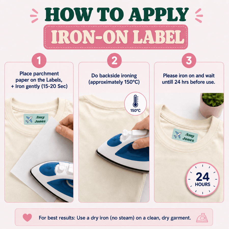 Iron On Labels Image 3