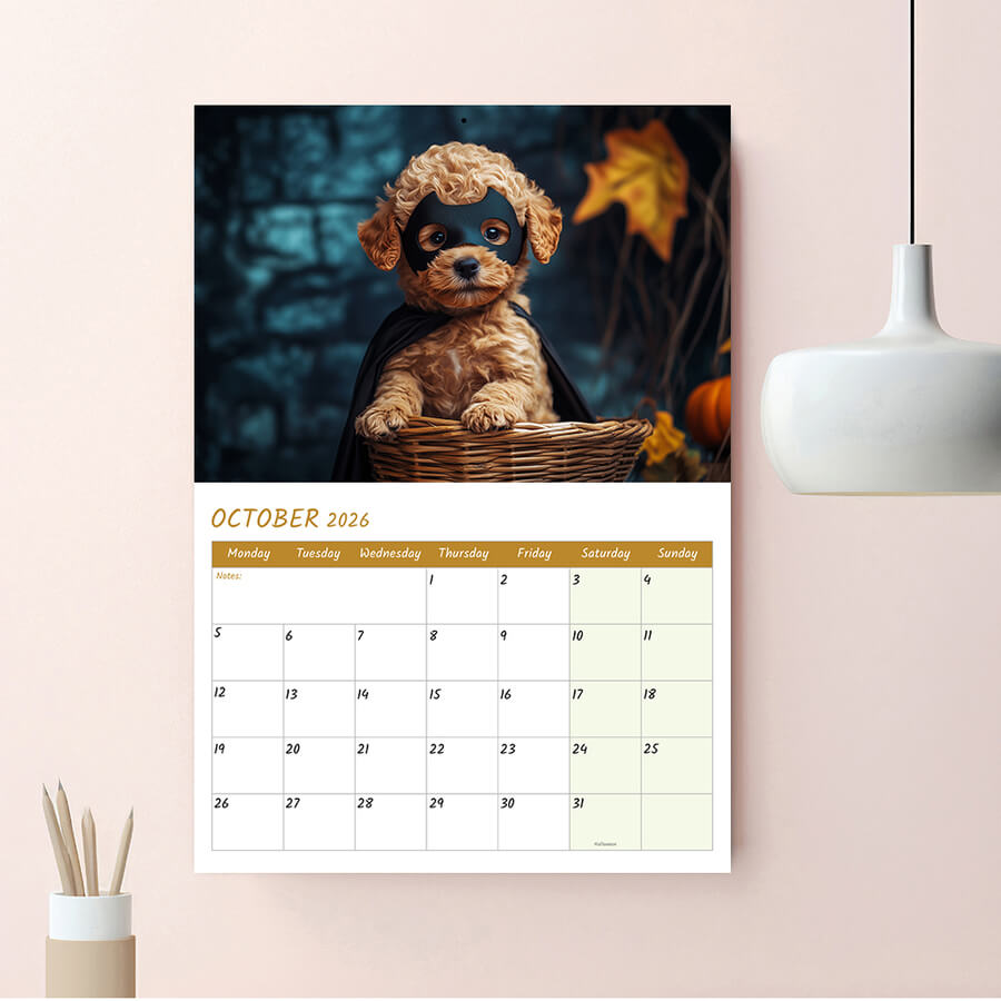calendar for dog lovers UK