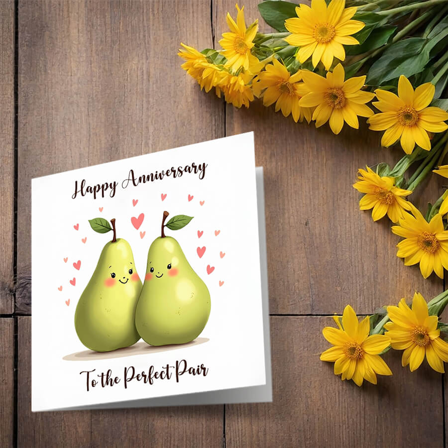 wedding anniversary card