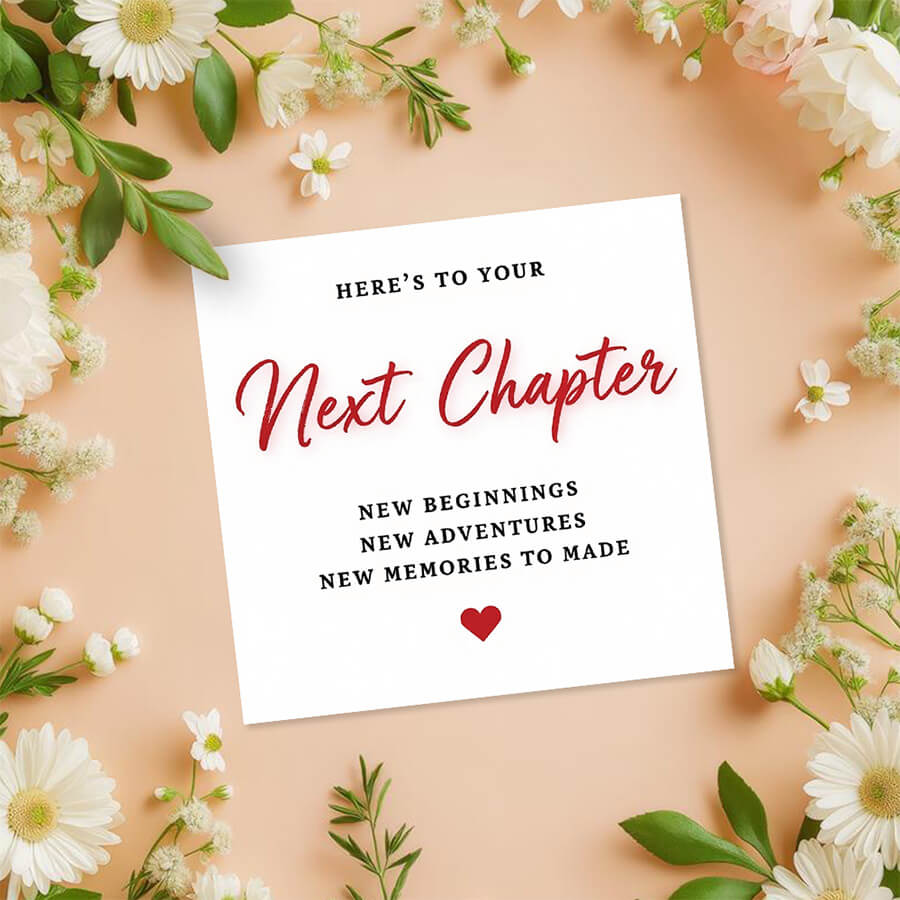 Good luck greeting card