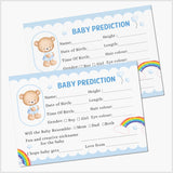 Teddy Bear Baby Prediction Cards - Set of 24