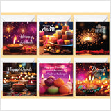 Diwali festival cards