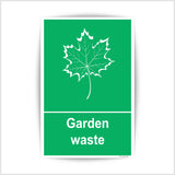 Garden Waste Bin Stickers
