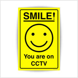 Smile You Are On CCTV Camera Sticker