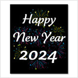 Happy New Year Wine Labels