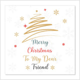 christmas card to friends