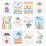 Cute and festive birthday cards in a multipack bundle