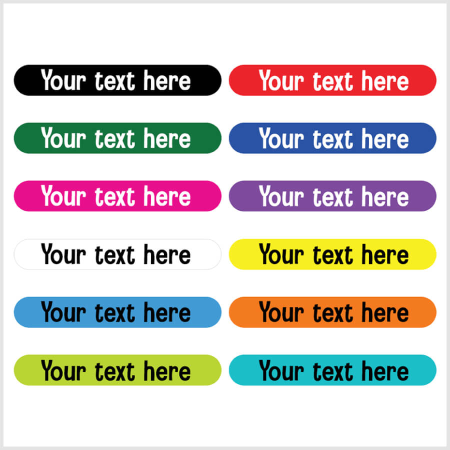 Mini Pencil Name Label | Pen and Pencil Name Label – papaprints