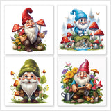 Christmas cards with gnomes