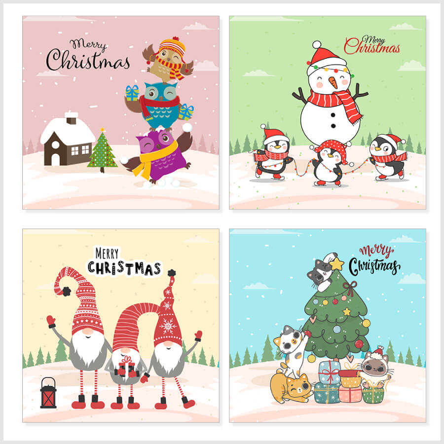Modern Holiday Cards