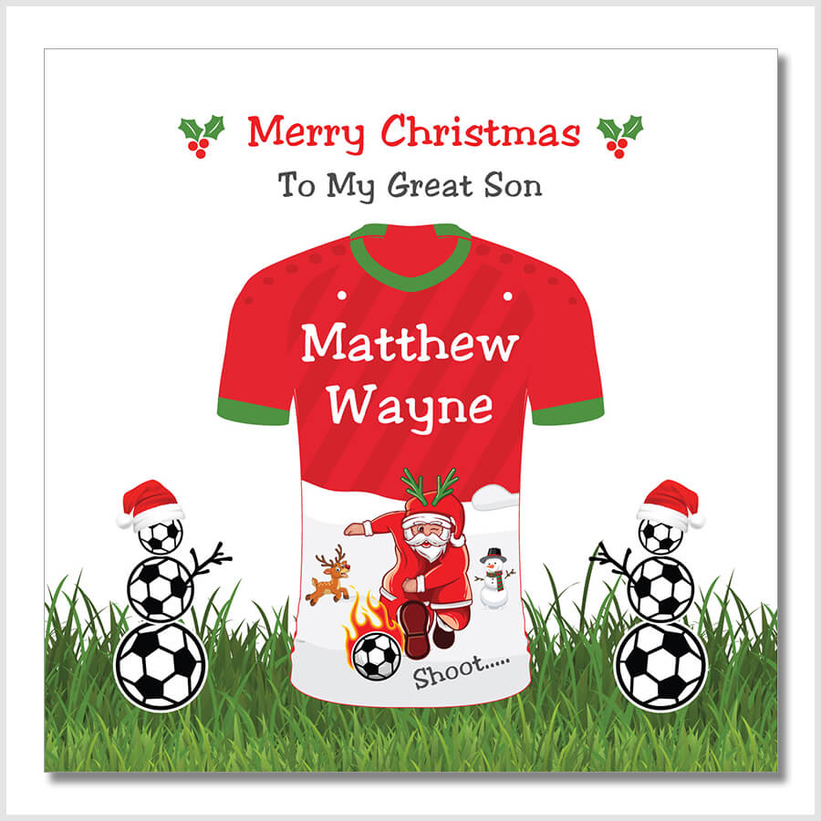 Xmas Cards Personalised