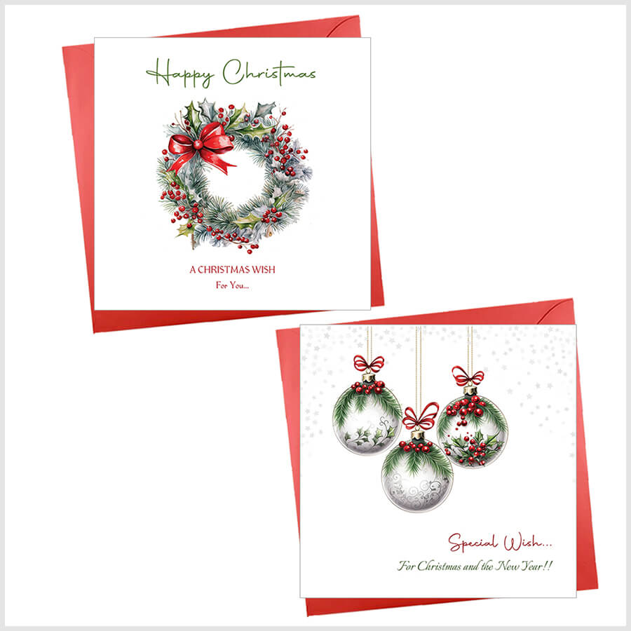Christmas card pack