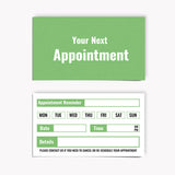 Stay On Track with Our Custom Appointment Reminder Cards
