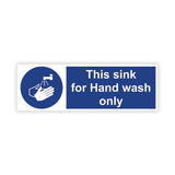 wash your hands sign