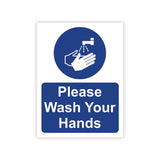 wash your hands sign