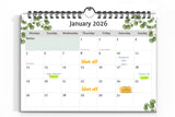 12-Month Display – Organize Your Year Efficiently