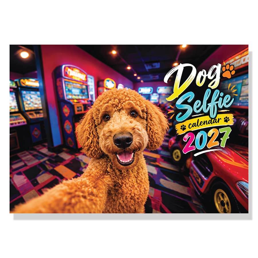 Dog Selfie calendar 2027