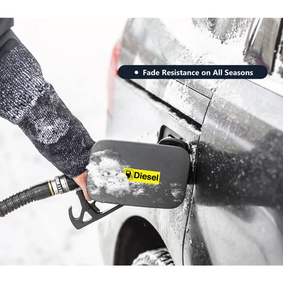 Diesel Fuel Sticker