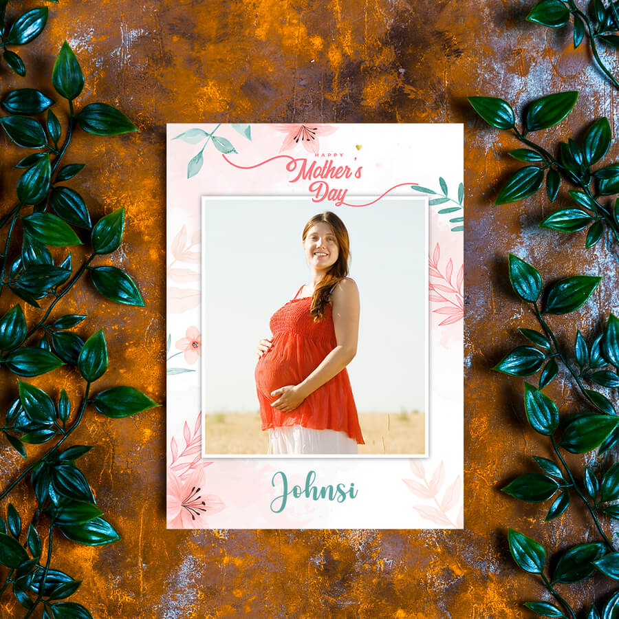 mothers day card for mum from daughter personalised