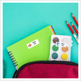 Name labels for sports gear