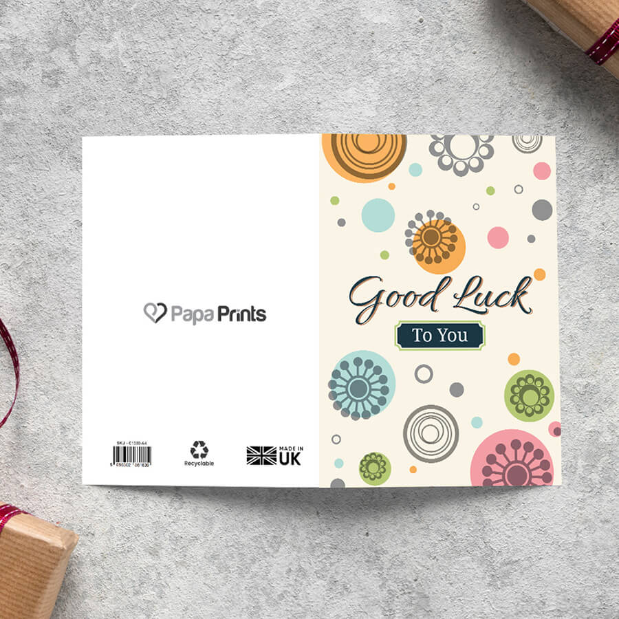good luck card