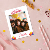 personalised birthday card with photo