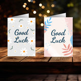 good luck for exams cards