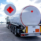 Flammable Gas Sticker