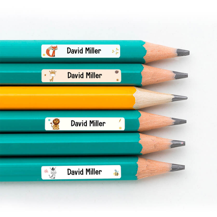 Buy Personalised Name Labels for Kids - Waterproof & Easy to Apply ...