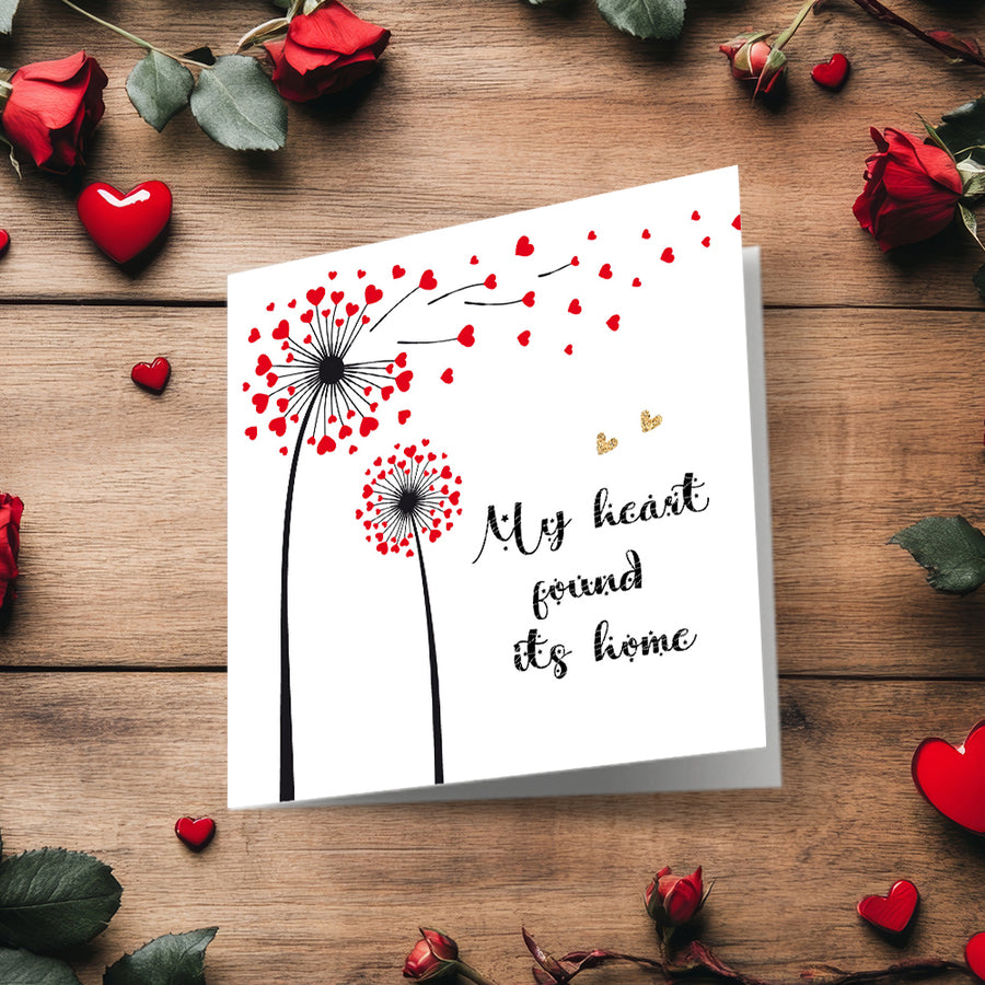 happy valentines card
