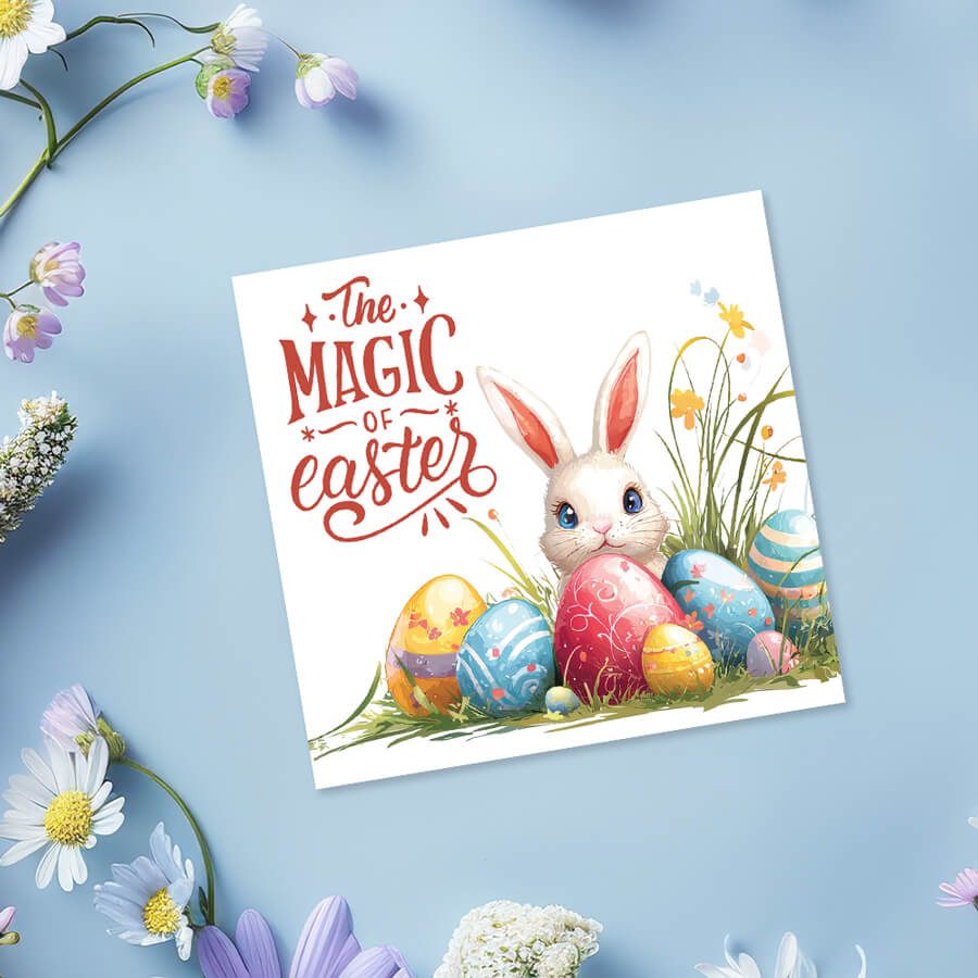 spring easter greeting card uk