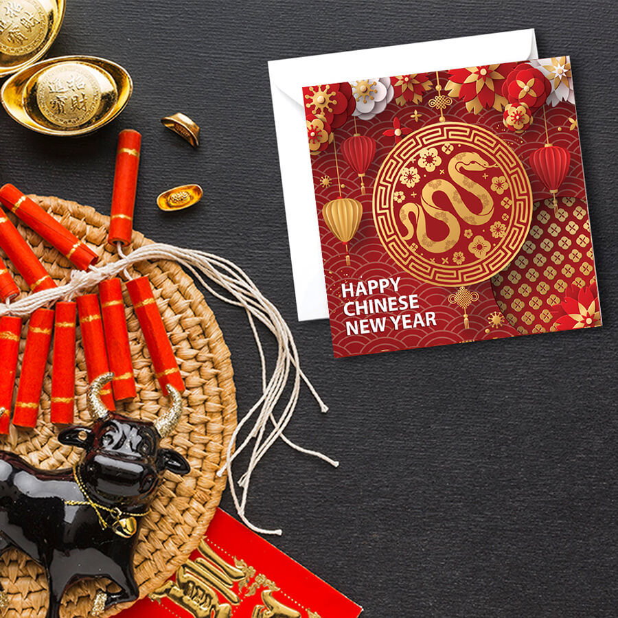 new year card messages