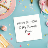 special person birthday card