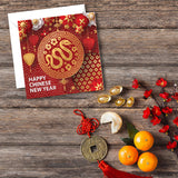 new year chinese cards