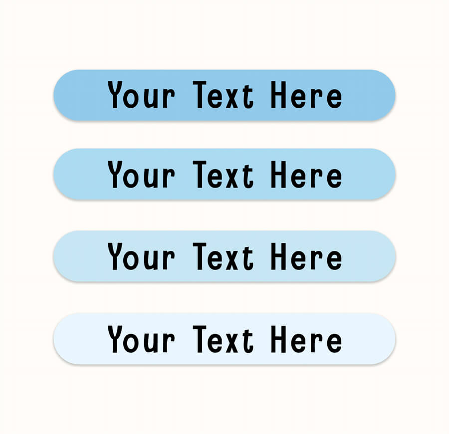 stickers name labels