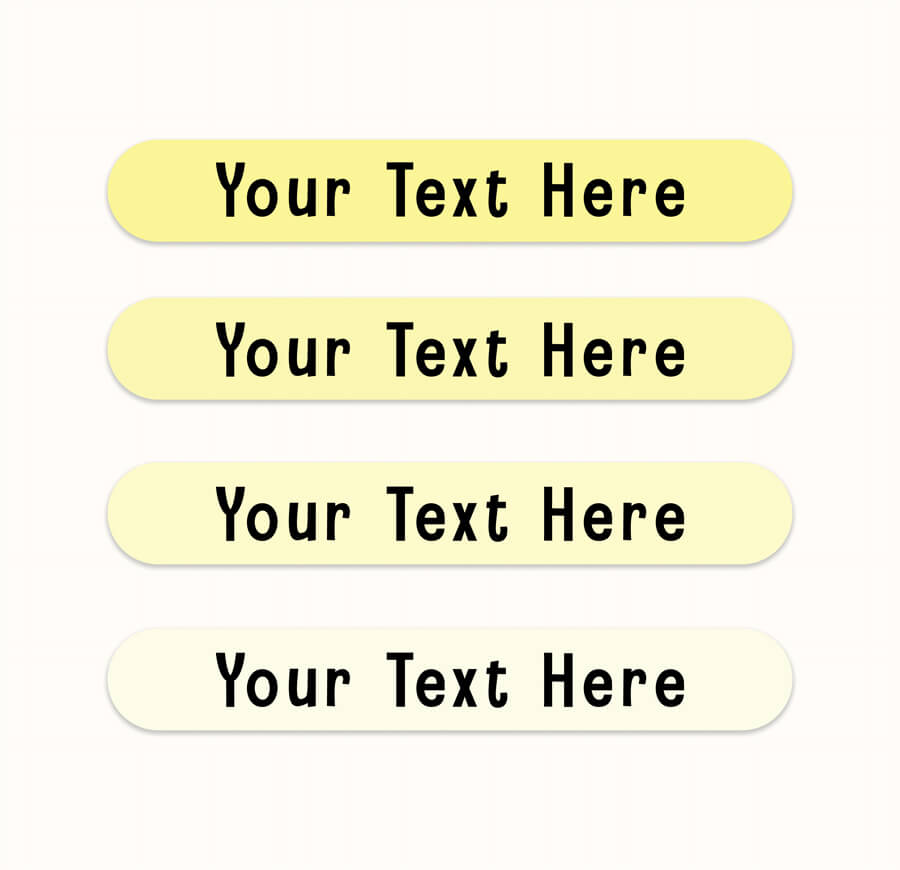 name labels waterproof