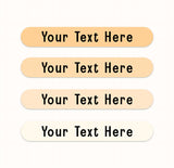 waterproof name tags