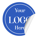 Personalised Logo Stickers - Round - Round Gloss, Clear & Matt