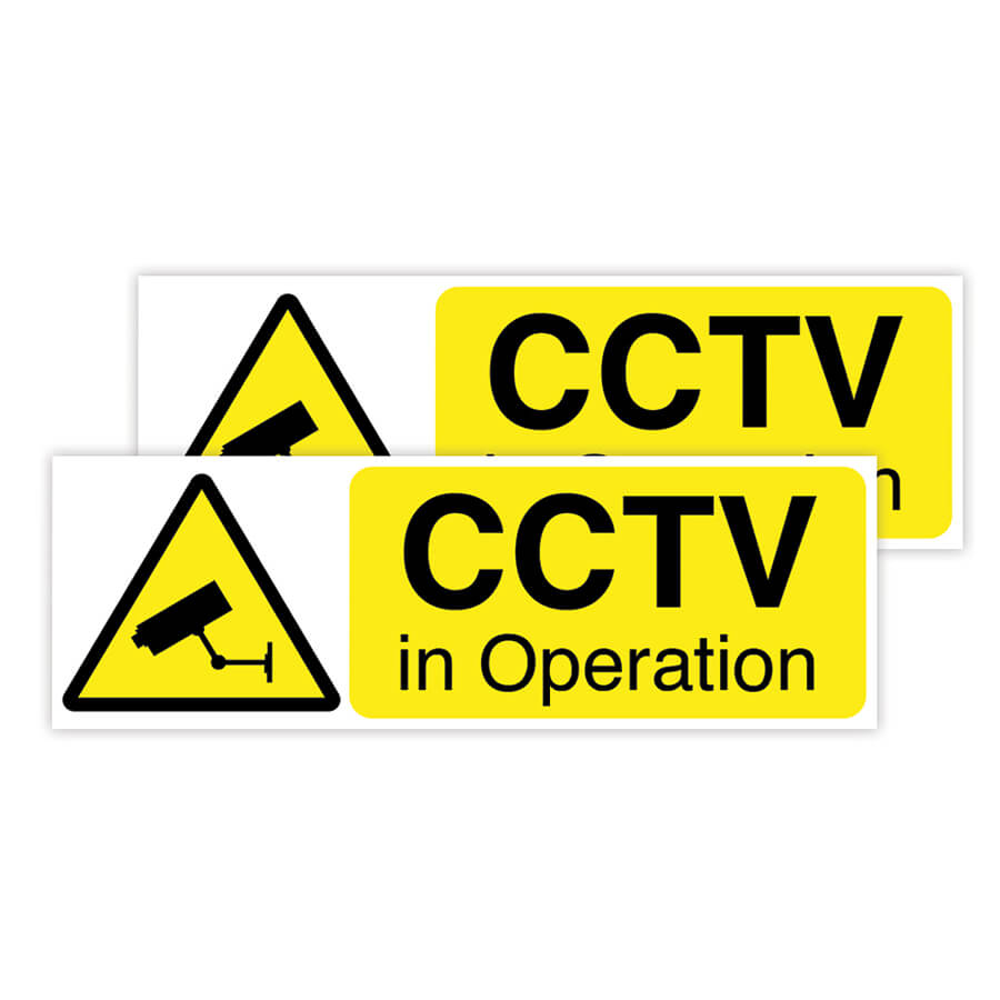 cctv stickers outdoor