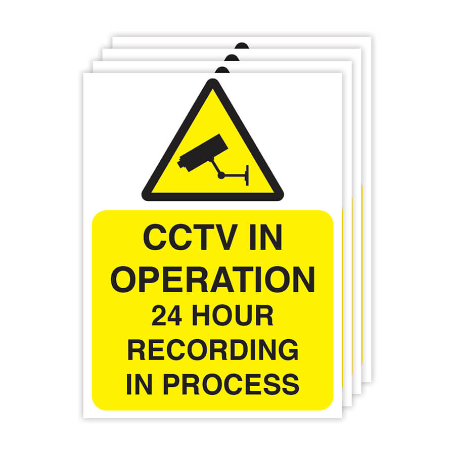 cctv signs indoor