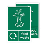 food waste sticker