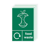 Food Waste recycling bin sticker