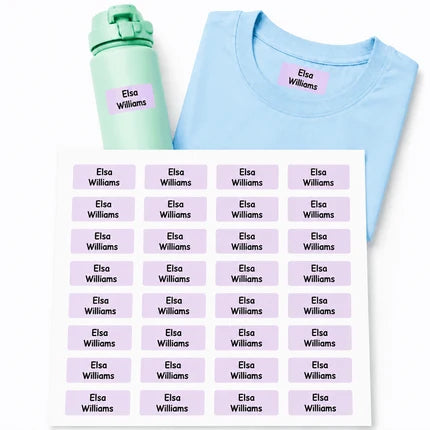 Self-Adhesive Name Stickers